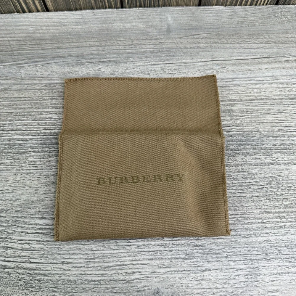 Burberry Sandon TB Monogram Calf Leather Card Holder Burgundy NWT Dust Bag